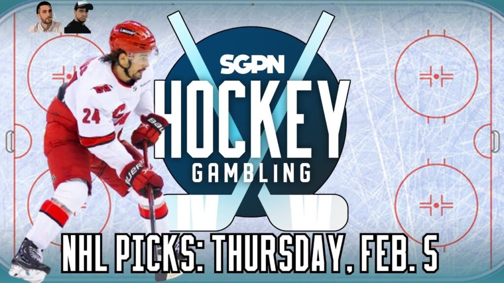 NHL Picks, Predictions, & Puck Buck Bets: Thursday, February 5 | Hockey Gambling Podcast (Ep. 570)