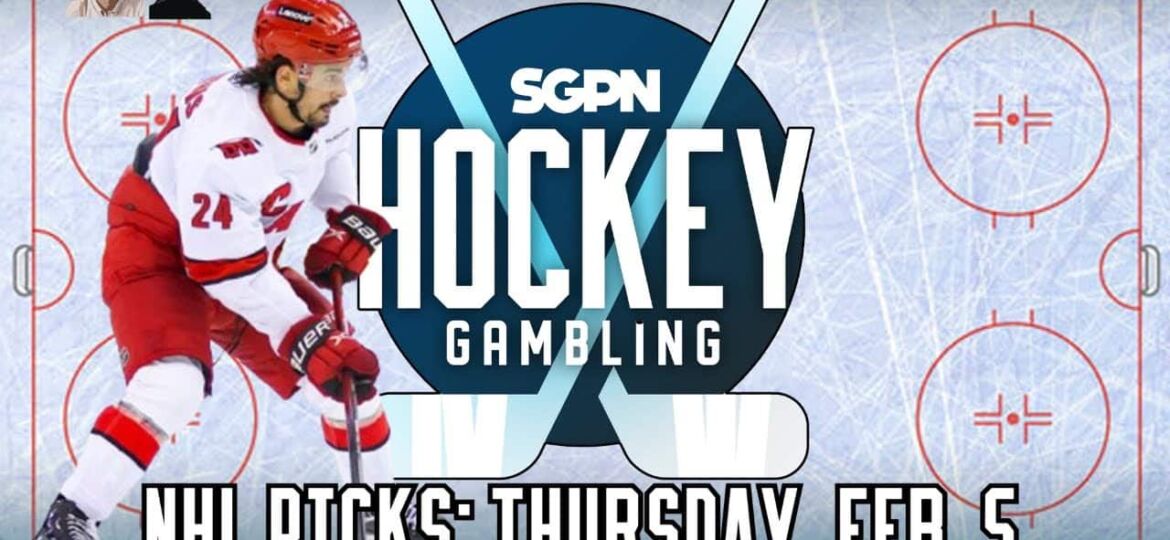 NHL Picks, Predictions, & Puck Buck Bets: Thursday, February 5 | Hockey Gambling Podcast (Ep. 570)