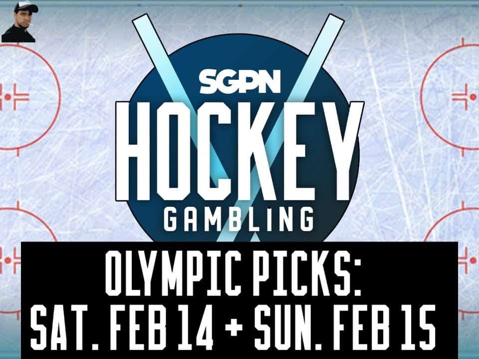 Olympic Hockey Picks: Saturday, Feb. 14 + Sunday, Feb. 15 | Hockey Gambling Podcast (Ep. 574)