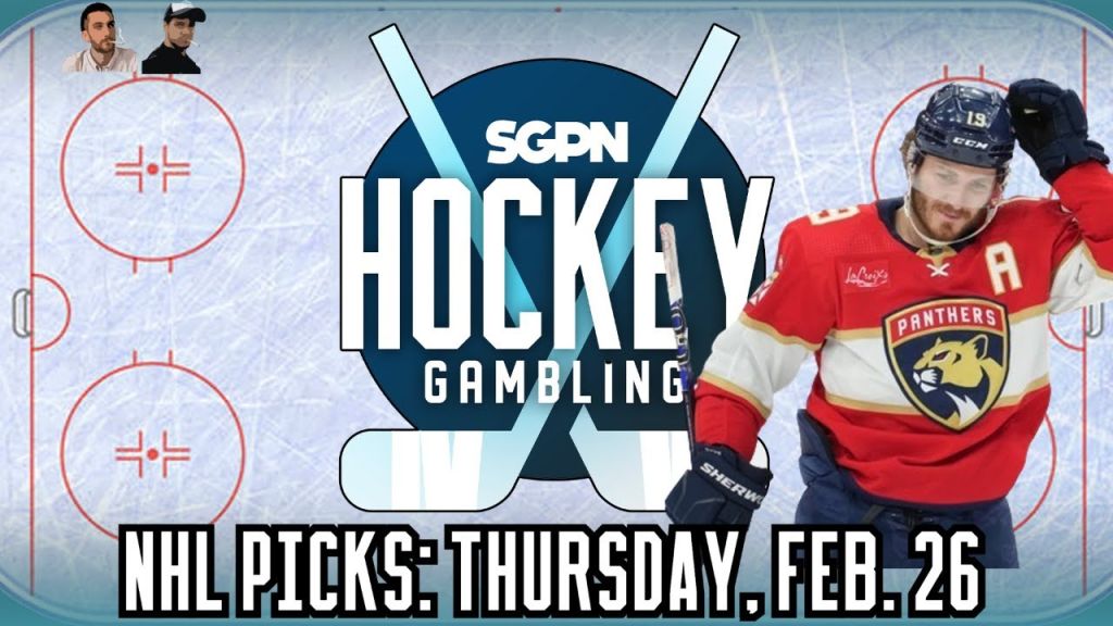 NHL Picks, Predictions, & Puck Buck Bets: Thursday, February 26 | Hockey Gambling Podcast (Ep. 580)