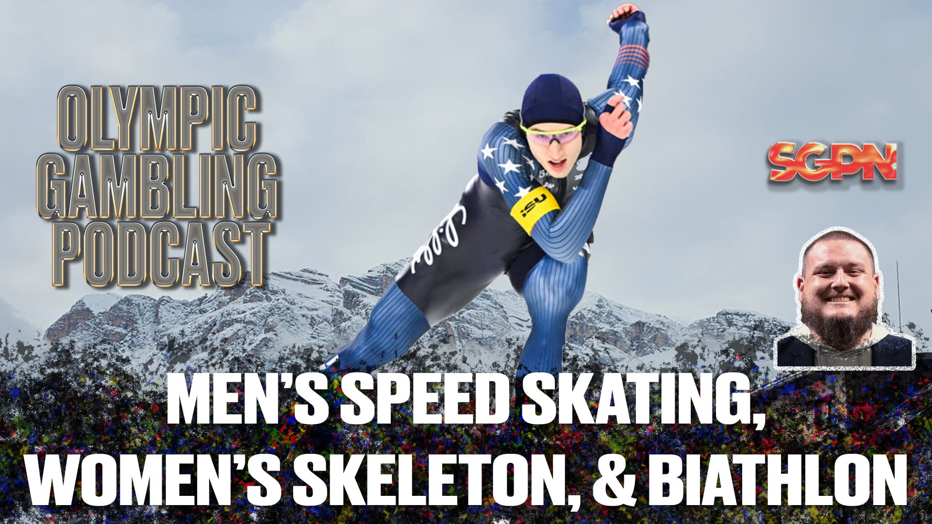 Women's Biathlon Sprint, Skeleton Finals, and Men's Speed Skating | Olympic Gambling Podcast (Ep. 11)