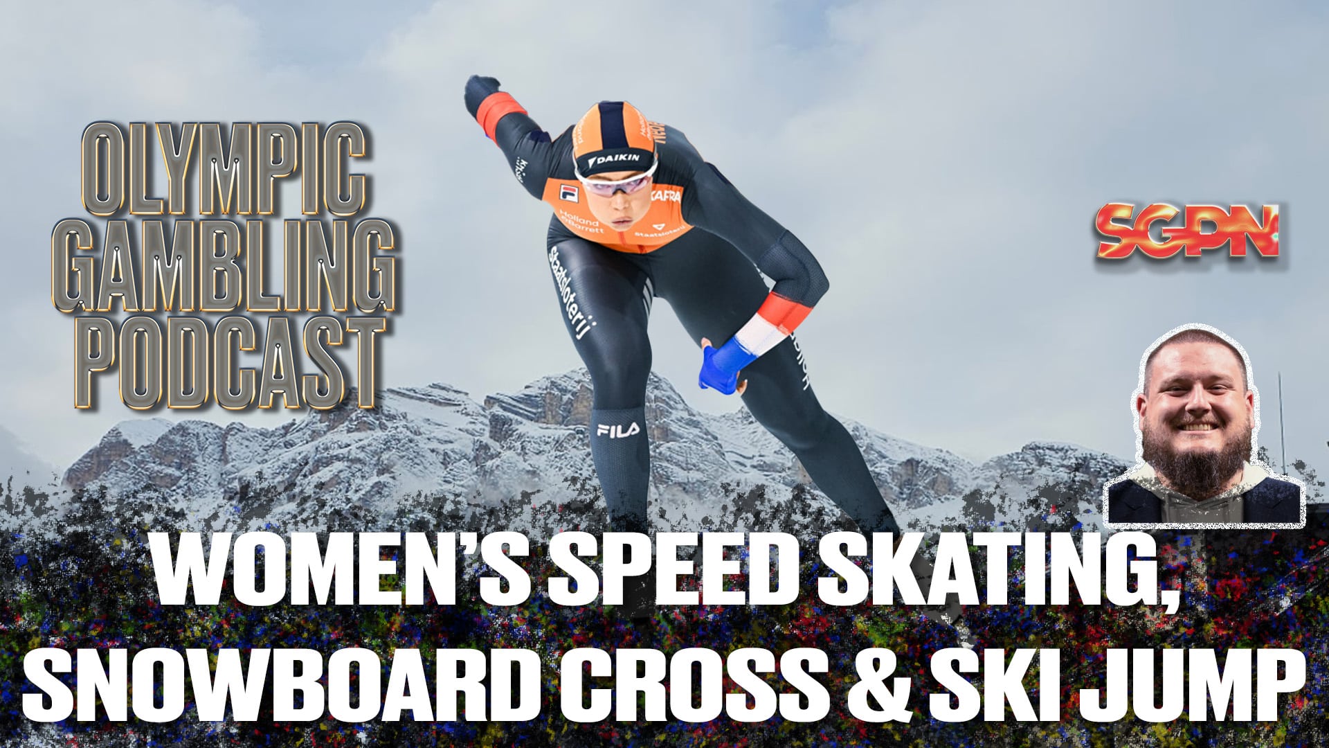 Women's Speed Skating, Mixed Snowboard Cross, and Women's Ski Jump Predictions | Olympic Gambling Podcast (Ep. 12)