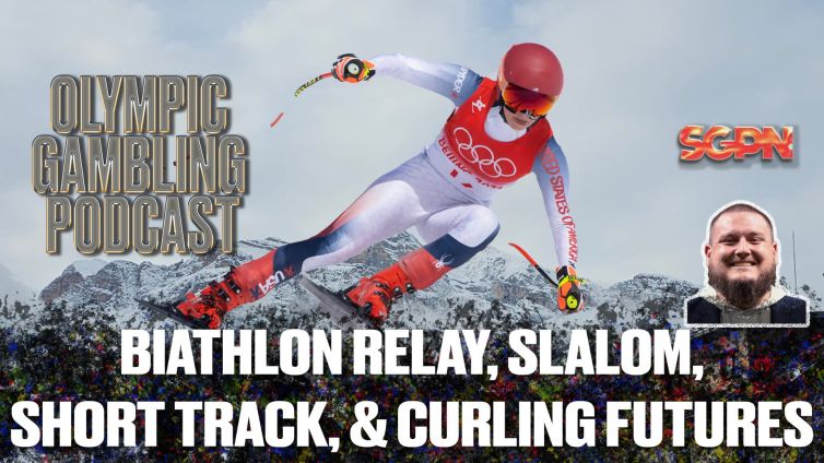 Women's Biathlon Relay, Alpine Slalom, Short Track, and Curling Predictions | Olympic Gambling Podcast (Ep. 15)