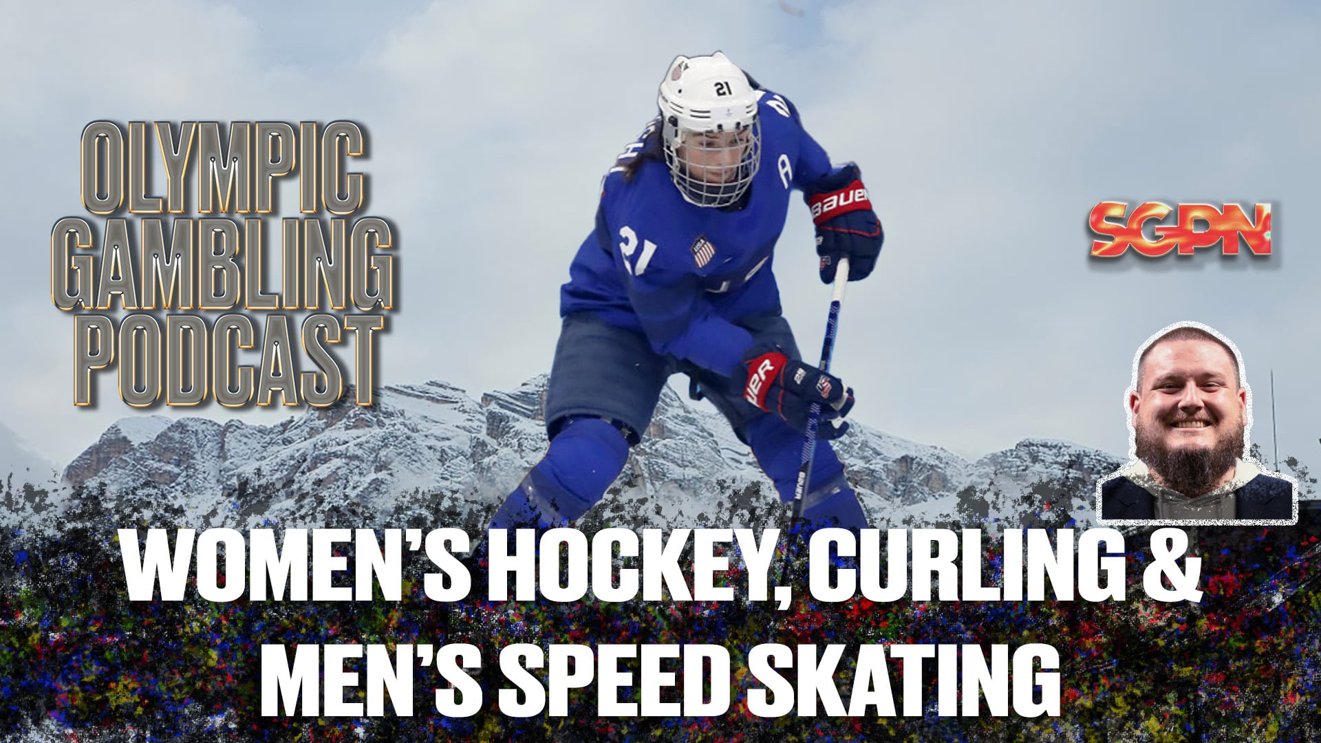 Women's Hockey, Men's Speed Skating, and Men's Curling Predictions | Olympic Gambling Podcast (Ep. 16)