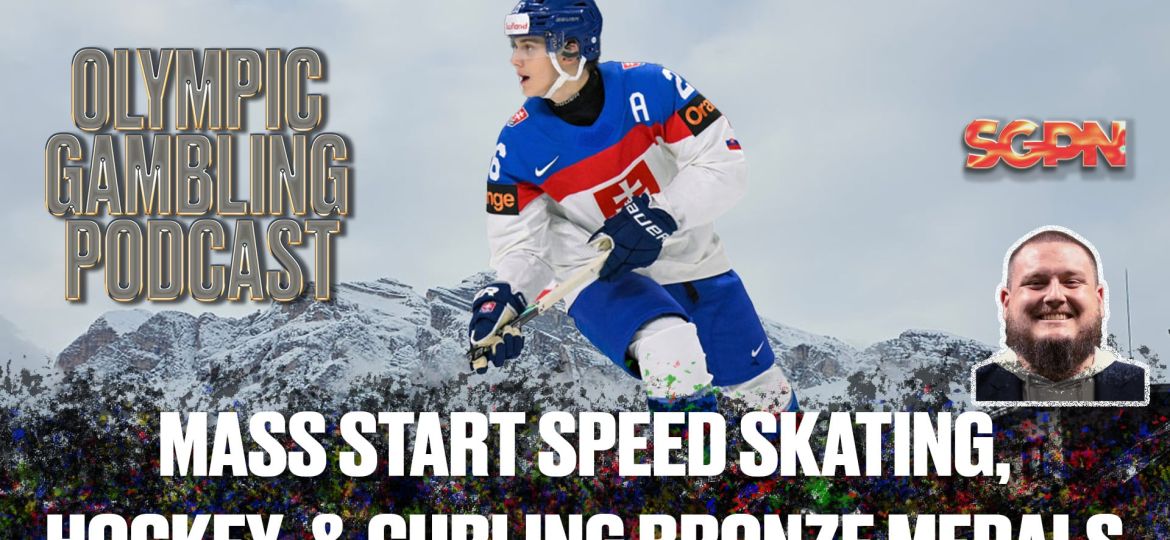 Mass Start Speed Skating, Men's Hockey, and Women's Curling Bronze Medal Predictions | Olympic Gambling Podcast (Ep. 18)
