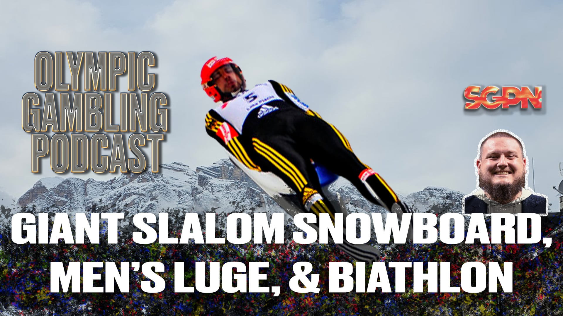 Snowboarding Giant Slalom, Men's Luge, and Biathlon Relay Predictions | Olympic Gambling Podcast (Ep. 05)