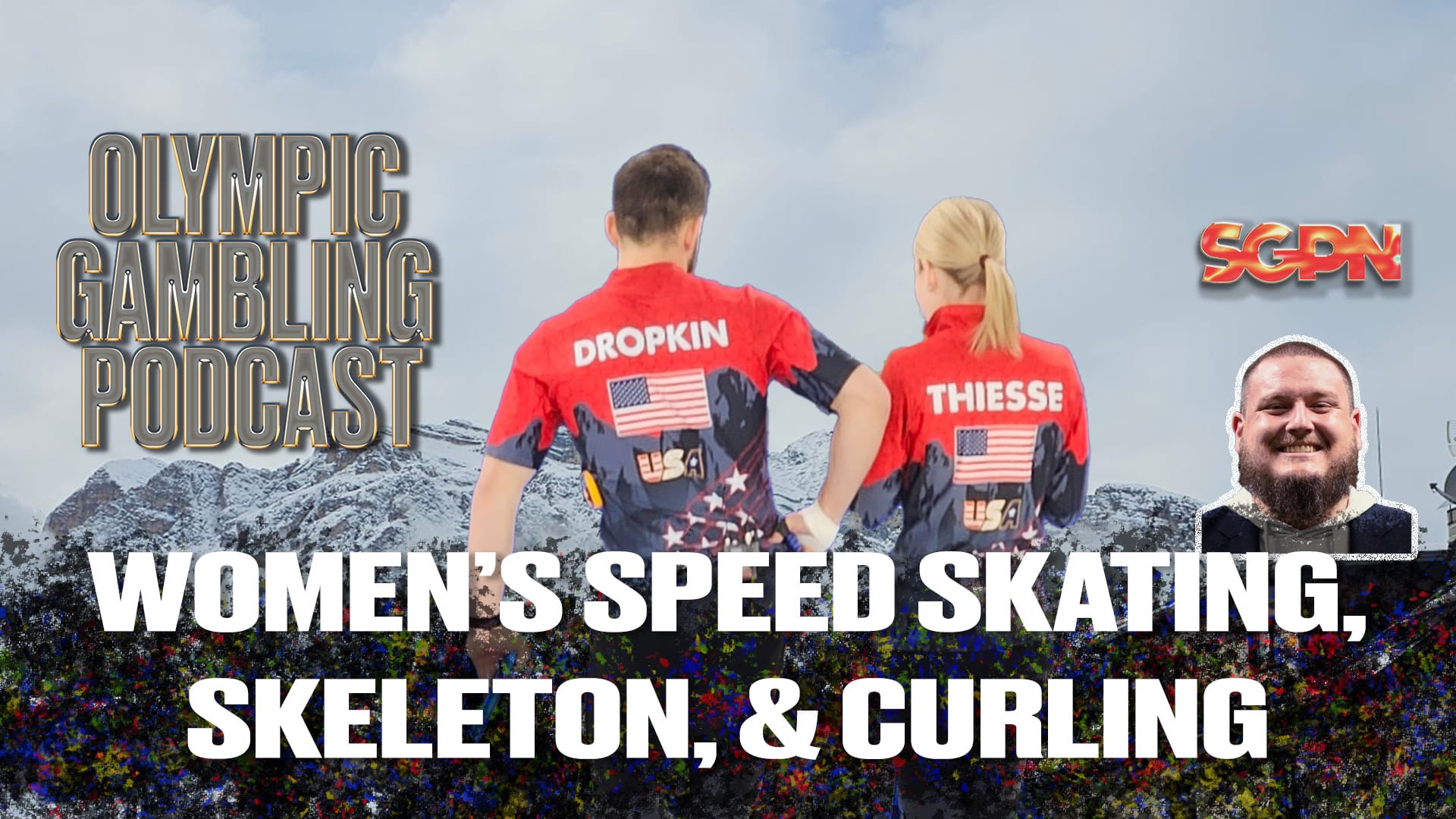 Women's Speed Skating, Men's & Women's Skeleton, and Mixed Doubles Curling Predictions | Olympic Gambling Podcast (Ep. 05)