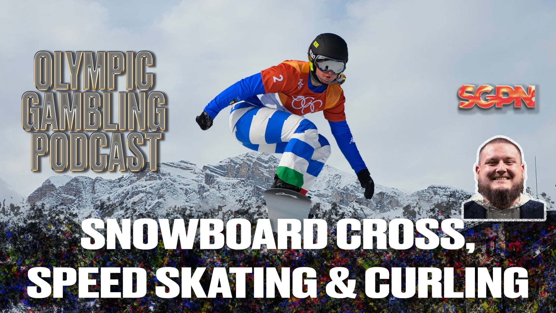 Snowboard Cross, Speed Skating Update, and Curling Predictions | Olympic Gambling Podcast (Ep. 09)