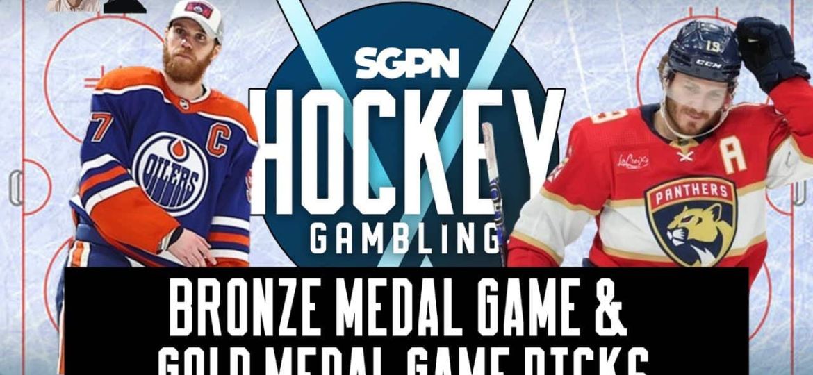 Olympic Men's Hockey Gold Medal & Bronze Medal Picks | Hockey Gambling Podcast (Ep. 578)