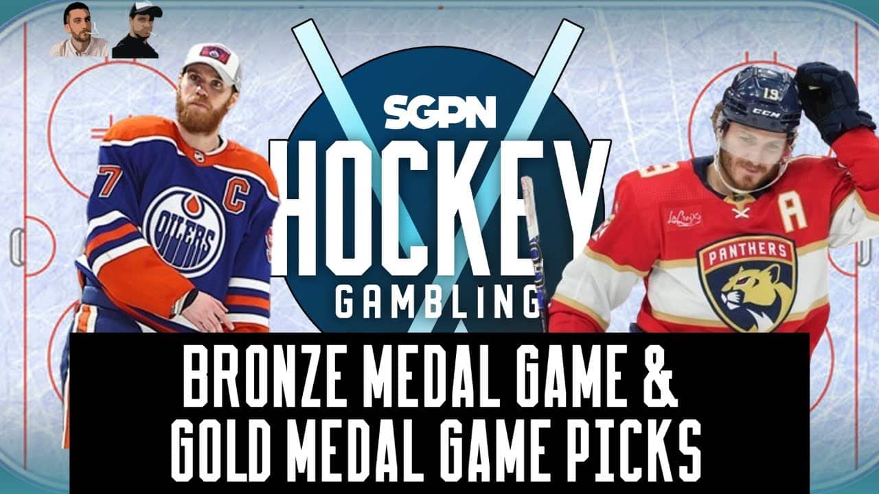 Olympic Men's Hockey Gold Medal & Bronze Medal Picks | Hockey Gambling Podcast (Ep. 578)