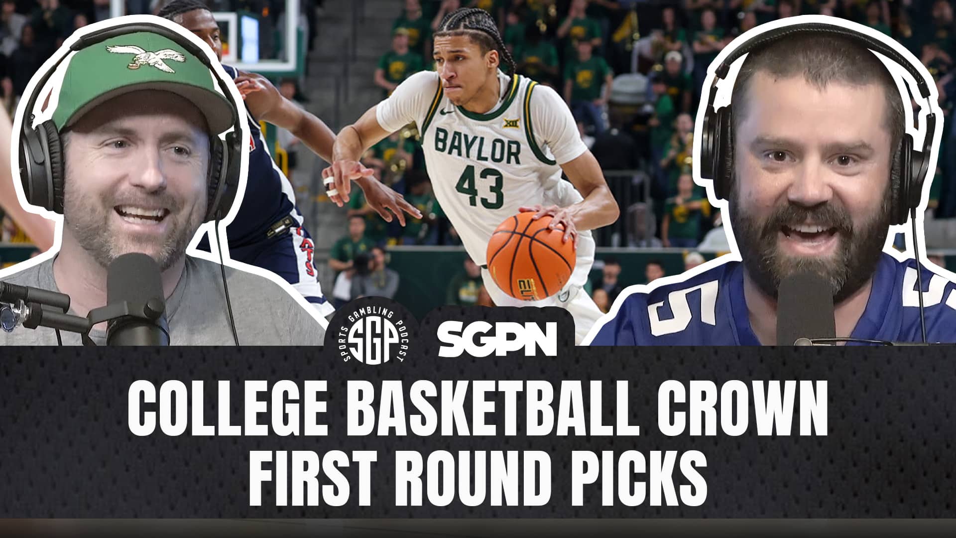 UConn Reaction + College Basketball Crown First Round Picks