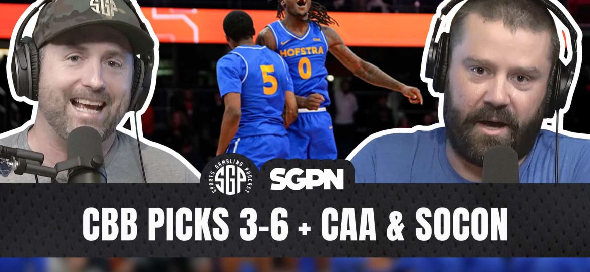 College Basketball Picks Fri, Mar 6th + CAA & SoCon Tournament Bets