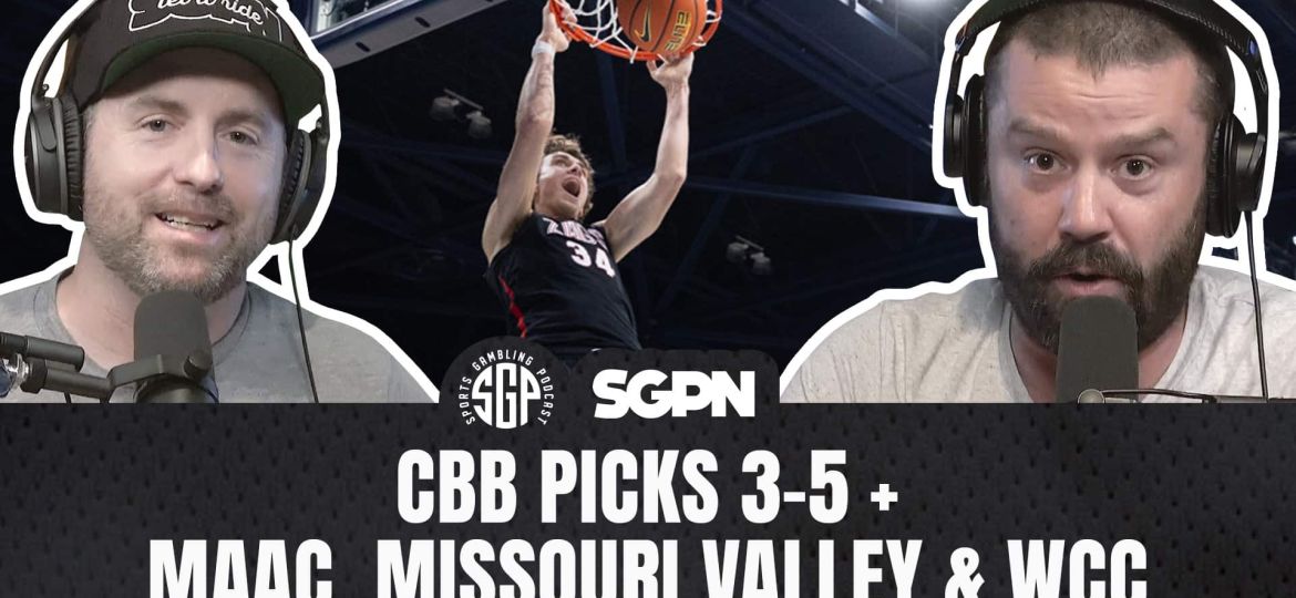 College Basketball Picks Thu, Mar 5th + MAAC, Missouri Valley & WCC Tournament Bets