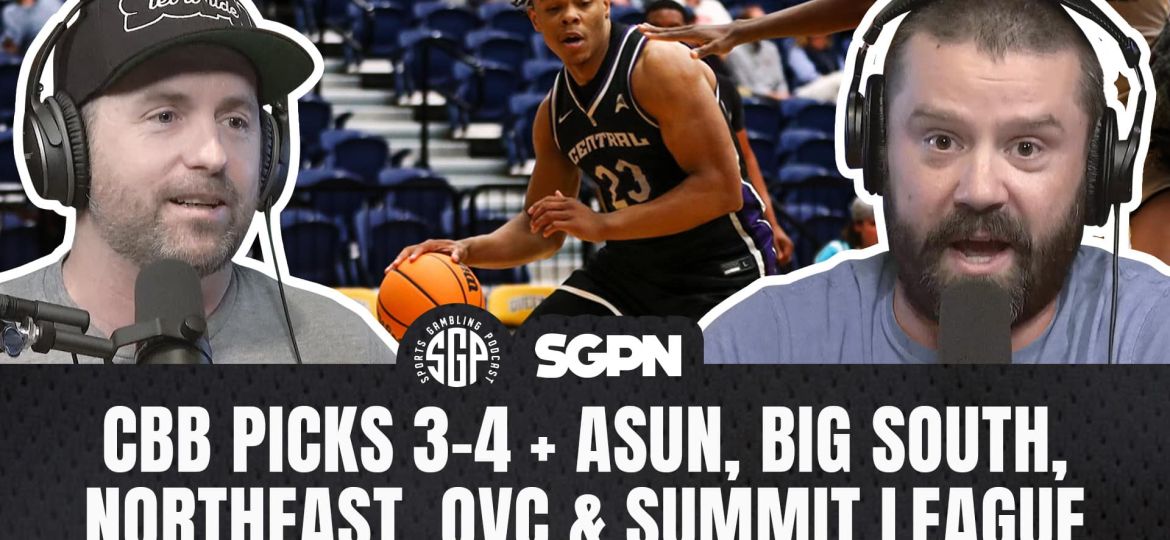 College Basketball Picks Wed, Mar 4th + ASUN, Big South, Northeast, OVC & Summit League Tournament Bets