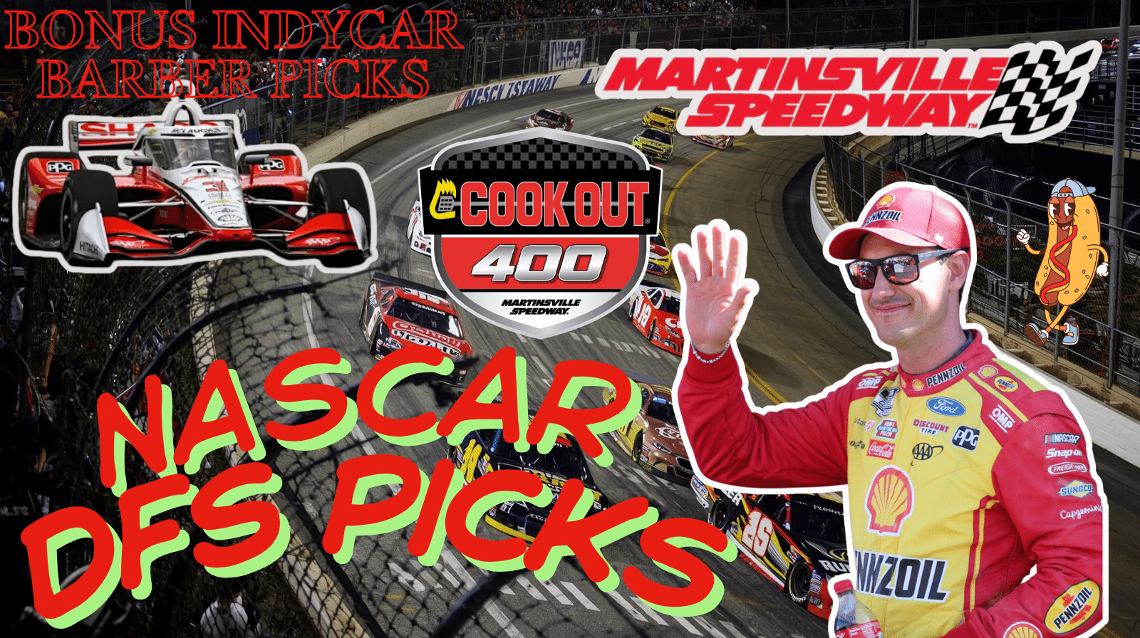 Cook Out 400 DFS Picks 2026 I NASCAR Gambling Podcast (Ep. 768)