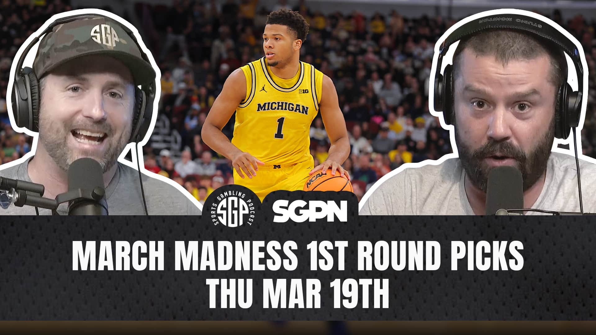 March Madness 2026 First Round Picks Part One _ CBB Best Bets Mar 19_b