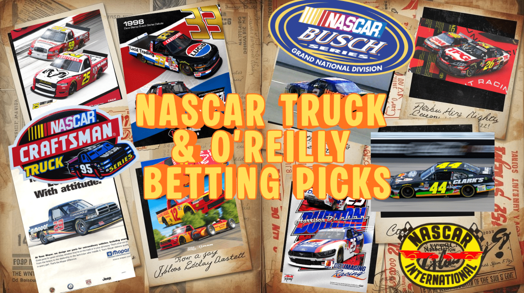 NASCAR Darlington Trucks & O'Reilly Series Betting Picks 2026 I NASCAR Gambling Podcast (Ep. 764)