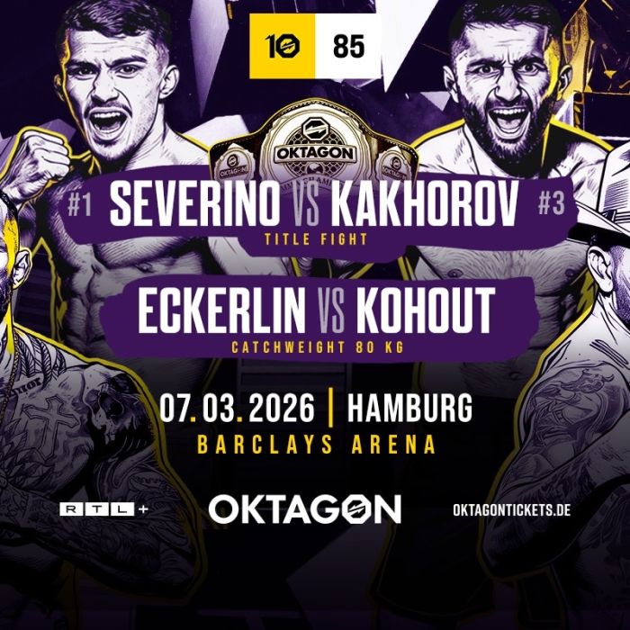 Oktagon 85 is our regional show of record this week. Come check out regional mma to make some picks, predictions & bets