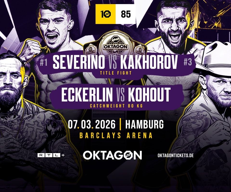 Oktagon 85 is our regional show of record this week. Come check out regional mma to make some picks, predictions & bets