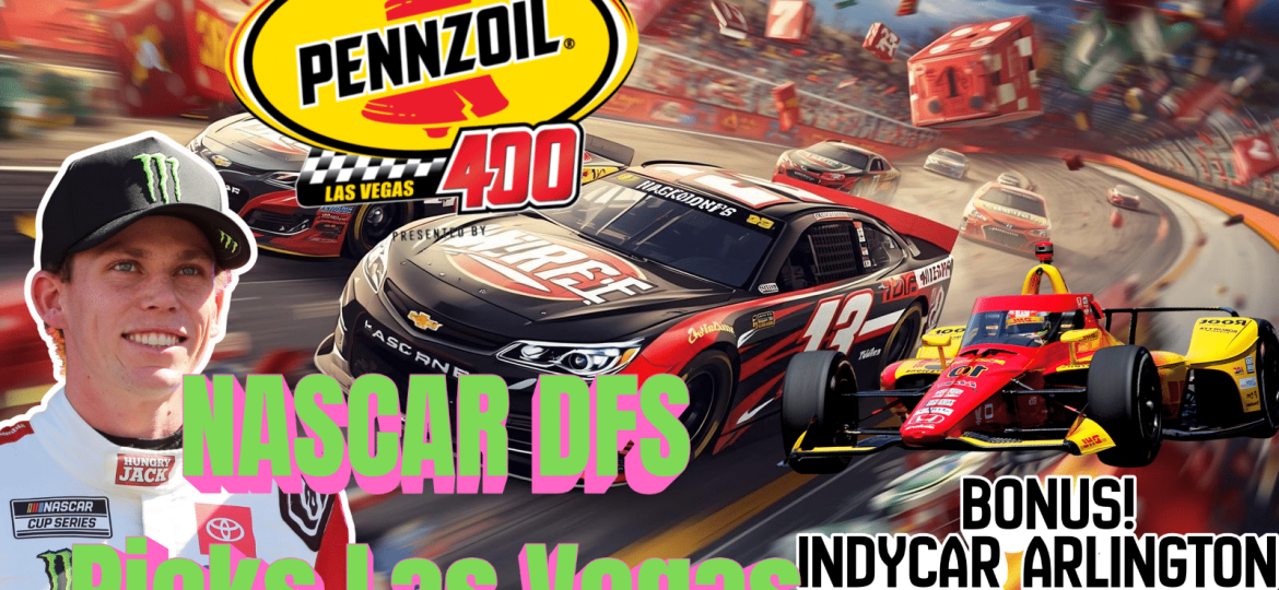 Pennzoil 400 DFS Picks 2026 I NASCAR Gambling Podcast (Ep. 760)