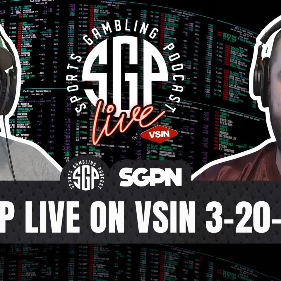 SPORTS GAMBLING PODCAST LIVE ON VSIN 032026