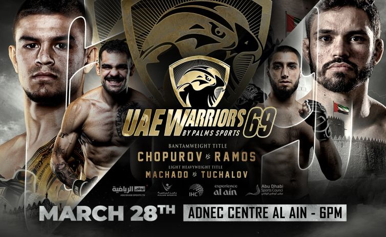 UAE Warriors 69 is our regional show of record this week. Come check out regional mma to make some picks, predictions & bets