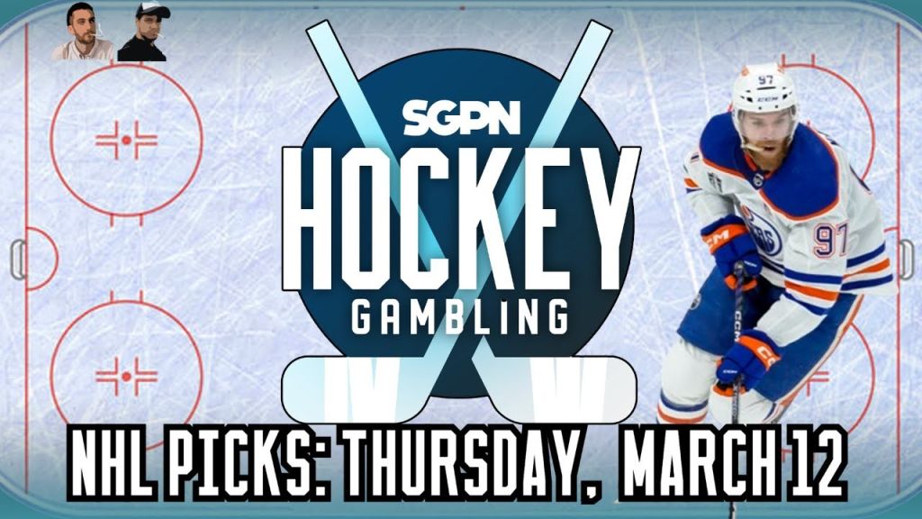NHL Picks, Predictions, & Puck Buck Bets: Thursday, March 12 | Hockey Gambling Podcast (Ep. 587)