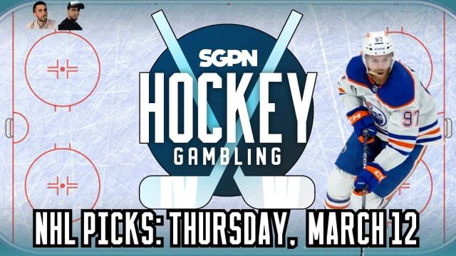 NHL Picks, Predictions, & Puck Buck Bets: Thursday, March 12 | Hockey Gambling Podcast (Ep. 587)