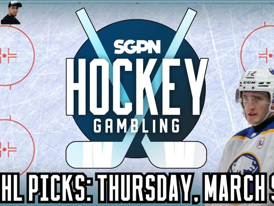 NHL Picks, Predictions, & Puck Buck Bets: Thursday, March 5 | Hockey Gambling Podcast (Ep. 584)