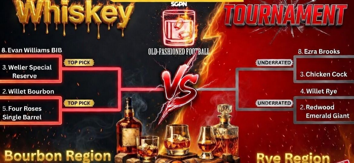 ELITE 8 Whiskey Madness, NFL Updates + UFL Parlay | Old-Fashioned Football (Ep. 222)