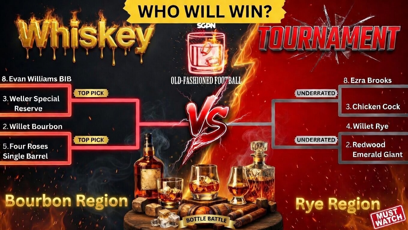 ELITE 8 Whiskey Madness, NFL Updates + UFL Parlay | Old-Fashioned Football (Ep. 222)
