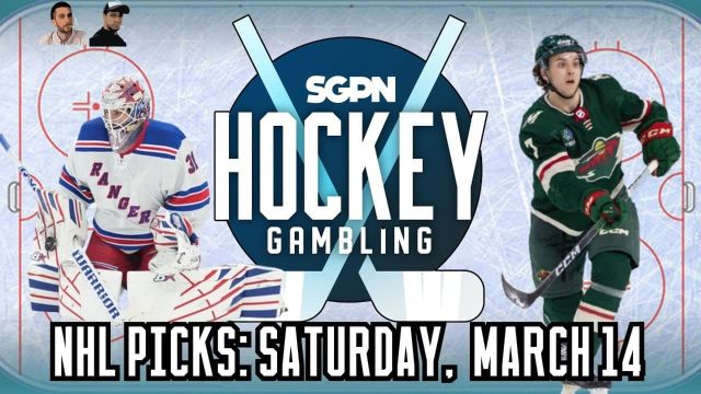 NHL Picks, Predictions, & Puck Buck Bets: Saturday, March 14 | Hockey Gambling Podcast (Ep. 588)