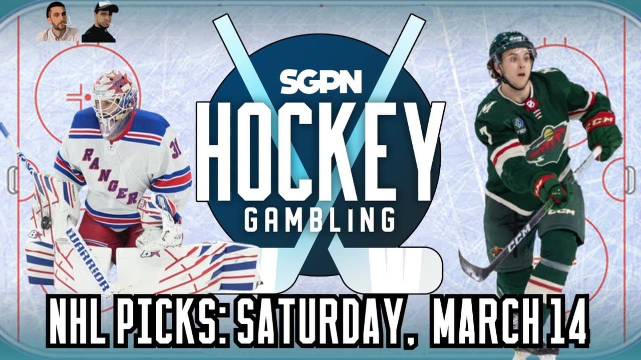 NHL Picks, Predictions, & Puck Buck Bets: Saturday, March 14 | Hockey Gambling Podcast (Ep. 588)