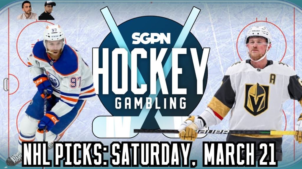 NHL Picks, Predictions, & Puck Buck Bets: Saturday, March 21 | Hockey Gambling Podcast (Ep. 592)