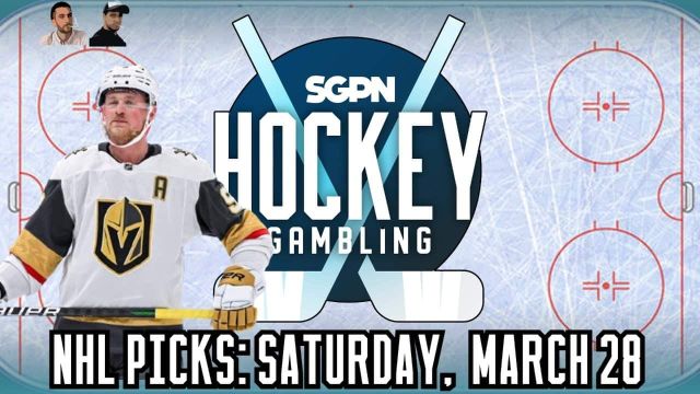 NHL Picks, Predictions, & Best Bets: Saturday, March 28 | Hockey Gambling Podcast (Ep. 595)
