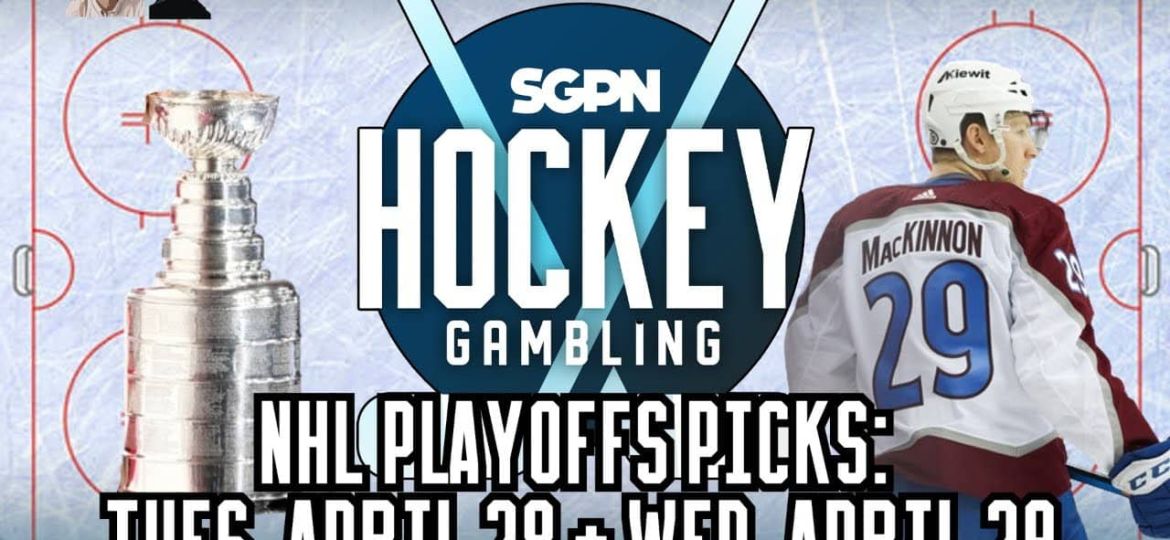 NHL Playoffs Picks: Tues, April 27 + Wed, April 28 | Hockey Gambling Podcast (Ep. 609)