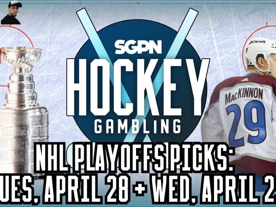 NHL Playoffs Picks: Tues, April 27 + Wed, April 28 | Hockey Gambling Podcast (Ep. 609)