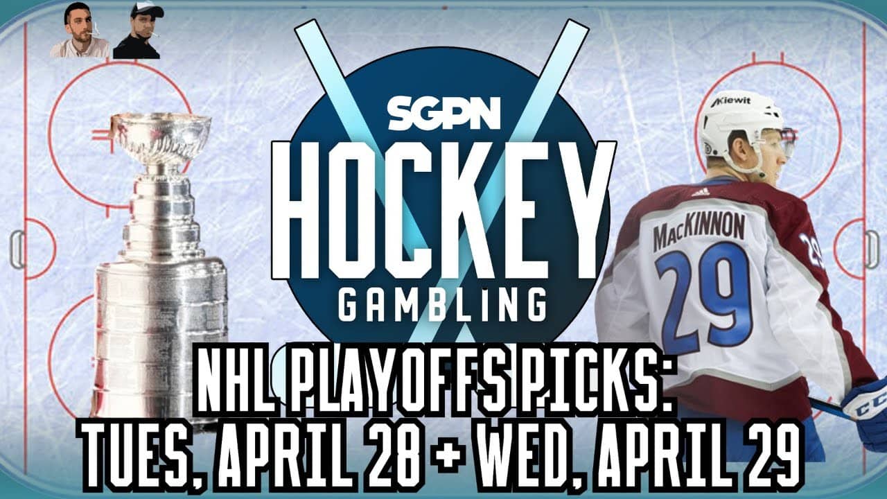 NHL Playoffs Picks: Tues, April 27 + Wed, April 28 | Hockey Gambling Podcast (Ep. 609)