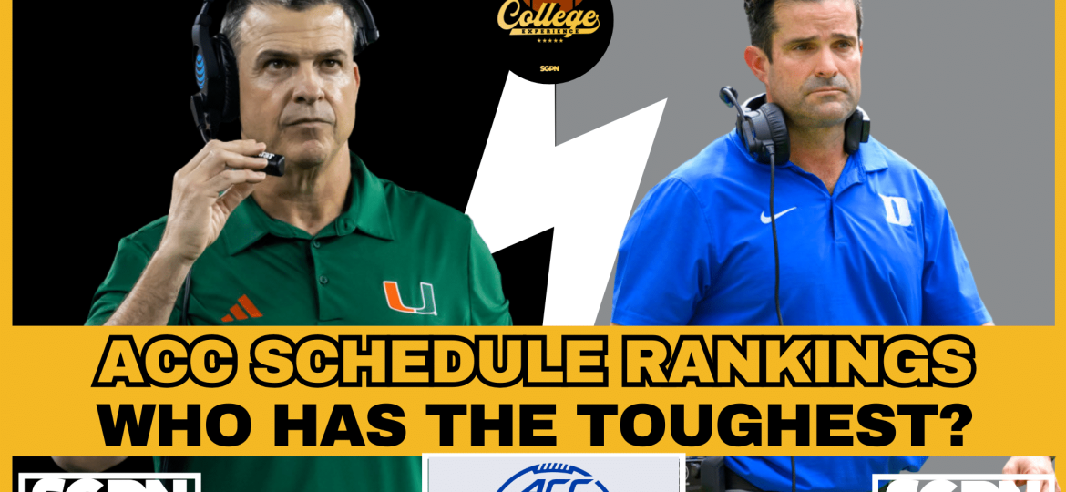 ACC & Notre Dame Schedule Rankings, Who's Got The Toughest? | The College Football Experience (Ep. 3010)