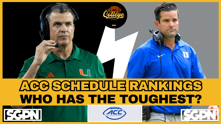 ACC & Notre Dame Schedule Rankings, Who's Got The Toughest? | The College Football Experience (Ep. 3010)