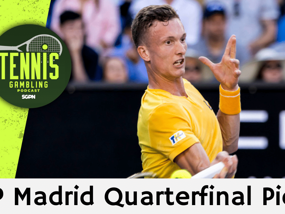 ATP Madrid Quarterfinal Picks – 4/28/26 | Tennis Gambling Podcast (Ep. 633)
