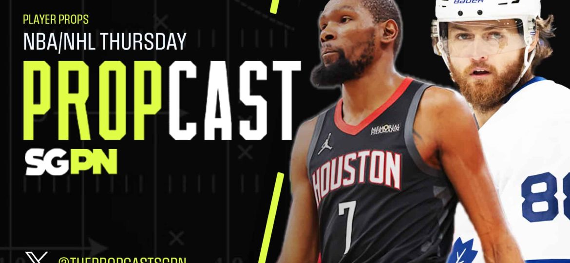 Thursday NBA + NHL Player Props 4/9/26 – Bets, Player Props and Predictions | The Propcast (Ep. 446)