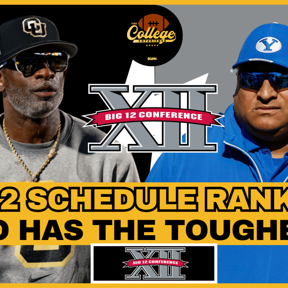 Big 12 Schedule Breakdown, Who's Got The Toughest? | The College Football Experience (Ep. 3009)