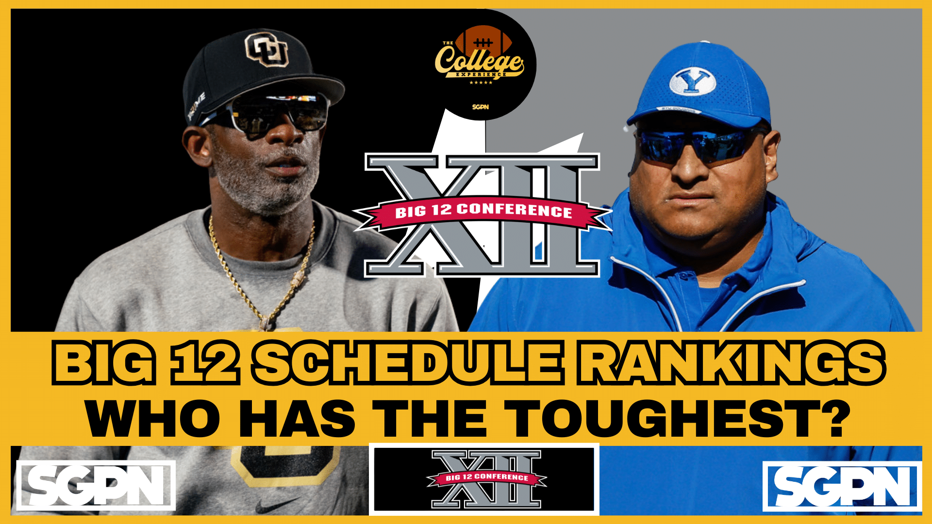 Big 12 Schedule Breakdown, Who's Got The Toughest? | The College Football Experience (Ep. 3009)