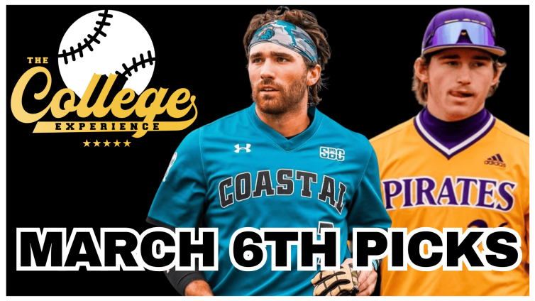 College Baseball Picks For Friday, March 6th + Weekend Preview