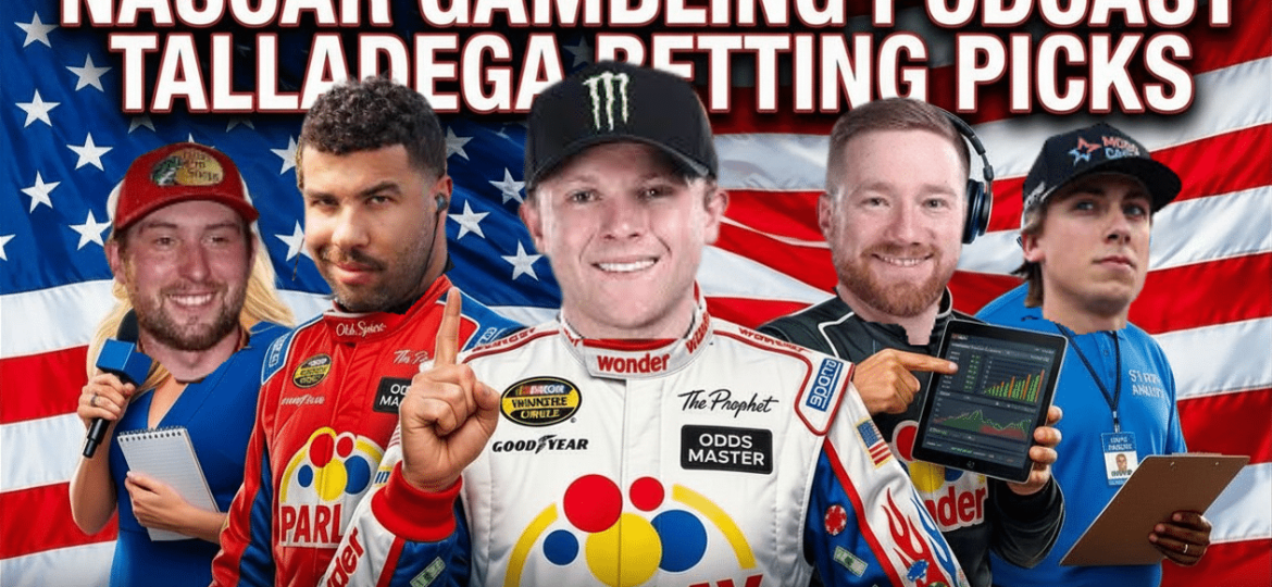 Jack Link's 500 Betting Picks 2026 NASCAR Gambling Podcast (Ep. 782)