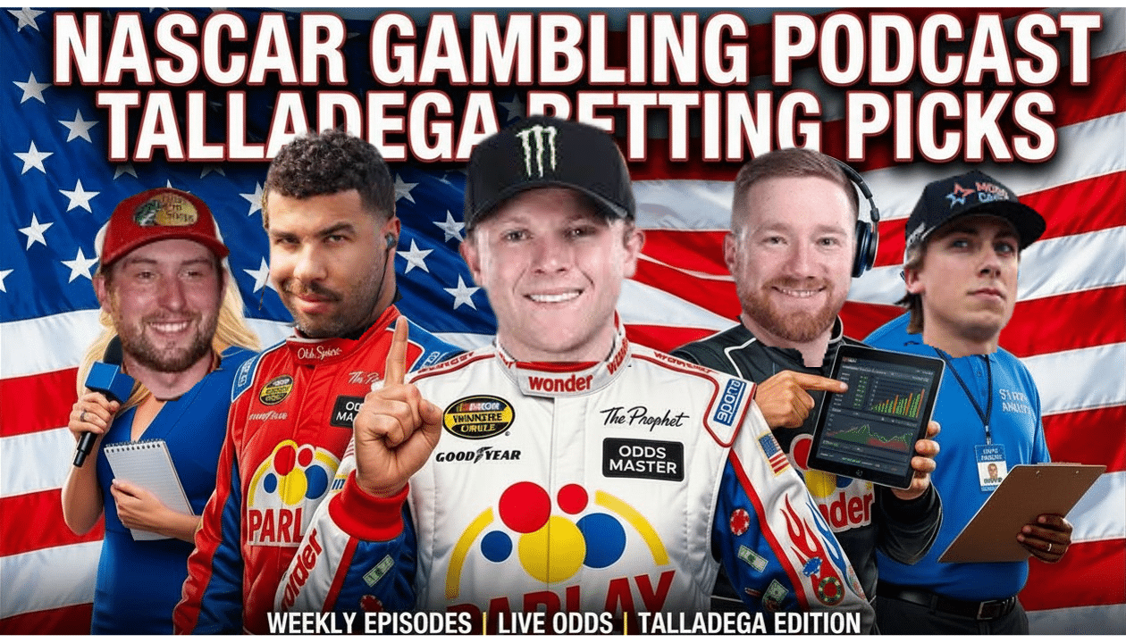 Jack Link's 500 Betting Picks 2026 NASCAR Gambling Podcast (Ep. 782)