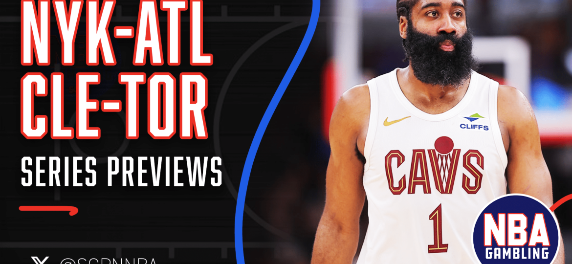 Hawks/Knicks + Raptors/Cavaliers Series Previews 4/13/26 | NBA Gambling Podcast (Ep. 1086)