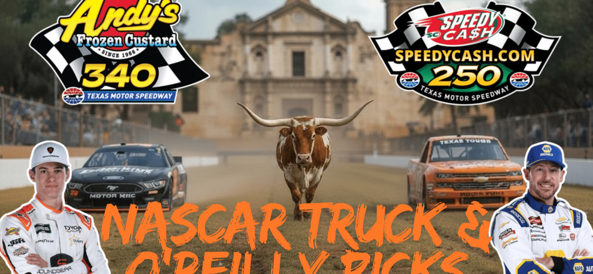 NASCAR Texas Trucks and O'Reilly Series Betting Picks 2026 I NASCAR Gambling Podcast (Ep. 787)