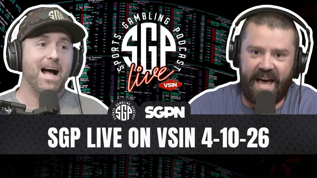 SPORTS GAMBLING PODCAST LIVE ON VSIN 041026
